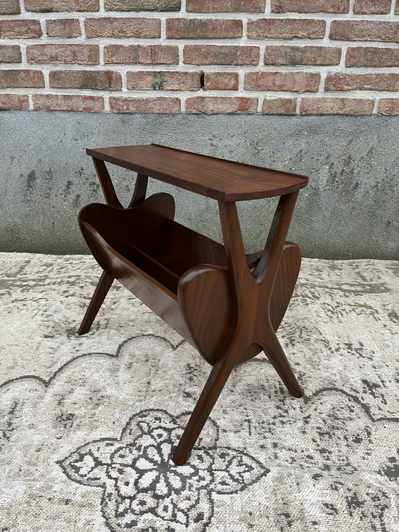 Image 1 of Mid - Century Lectern Side Table