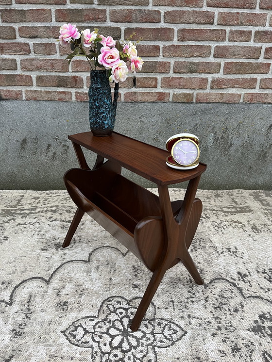 Image 1 of Mid - Century Lectern Side Table