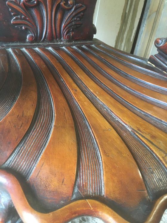 Image 1 of Vintage baroque armchair