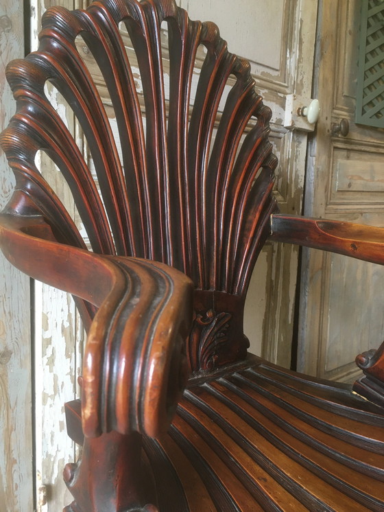 Image 1 of Vintage baroque armchair