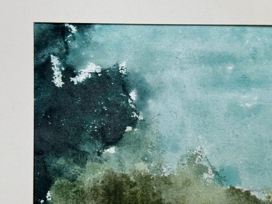 Image 1 of Paesaggio ad acquerello (2 opere) - Eugène Eechaut (1928-2019)