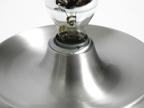 Image 1 of Due lampade da soffitto o da parete in alluminio rotonde in stile pop art spaziale degli anni '60