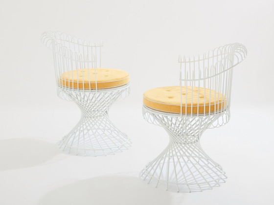 Image 1 of Mathieu Matégot Pair Of Anthéor Armchairs 1950S