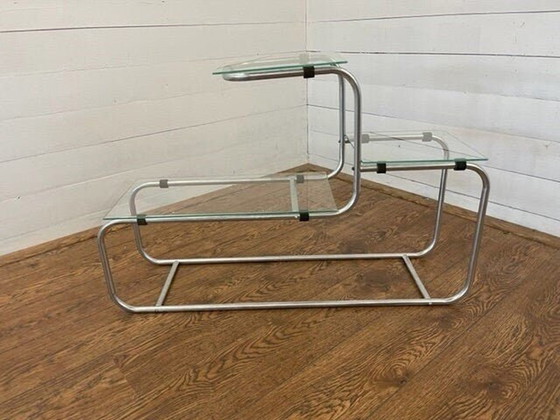 Image 1 of Chrome flower stand, by Emile Gyot for Thonet