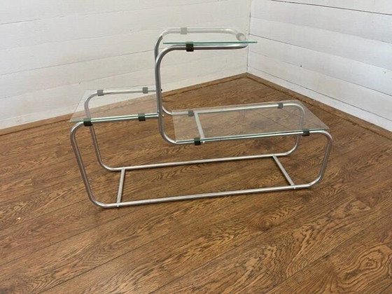 Image 1 of Chrome flower stand, by Emile Gyot for Thonet