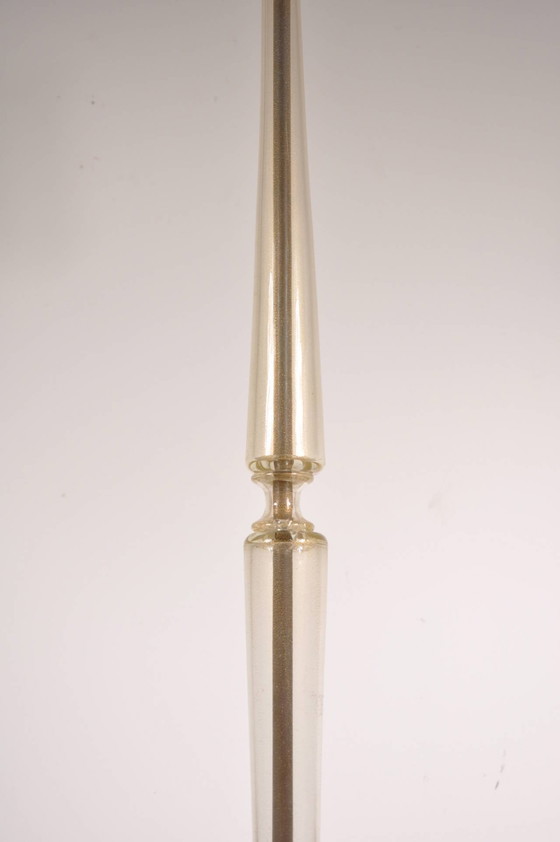 Image 1 of 1940s Murano Glass Floor Lamp in the Manner of Barovier e Toso