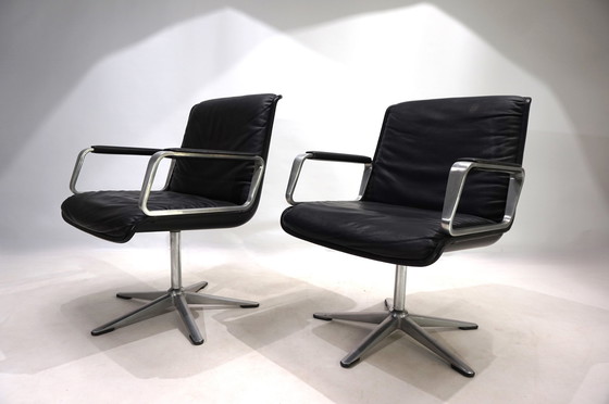 Image 1 of Wilkhahn Delta Set Of 2 Conference/Dining Chairs From Delta Group