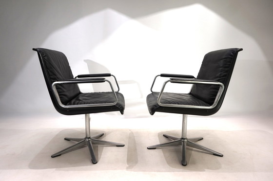 Image 1 of Wilkhahn Delta Set Of 2 Conference/Dining Chairs From Delta Group