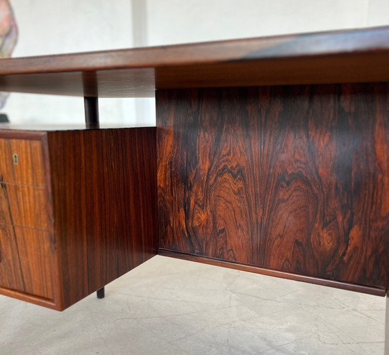 Image 1 of Danish Rosewood Executive Desk