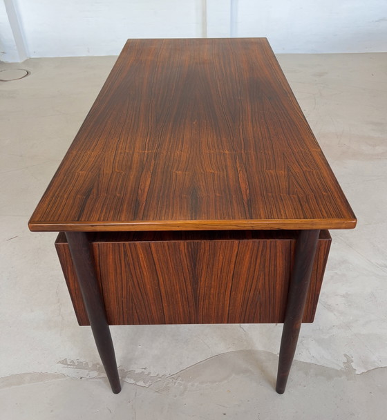 Image 1 of Danish Rosewood Executive Desk