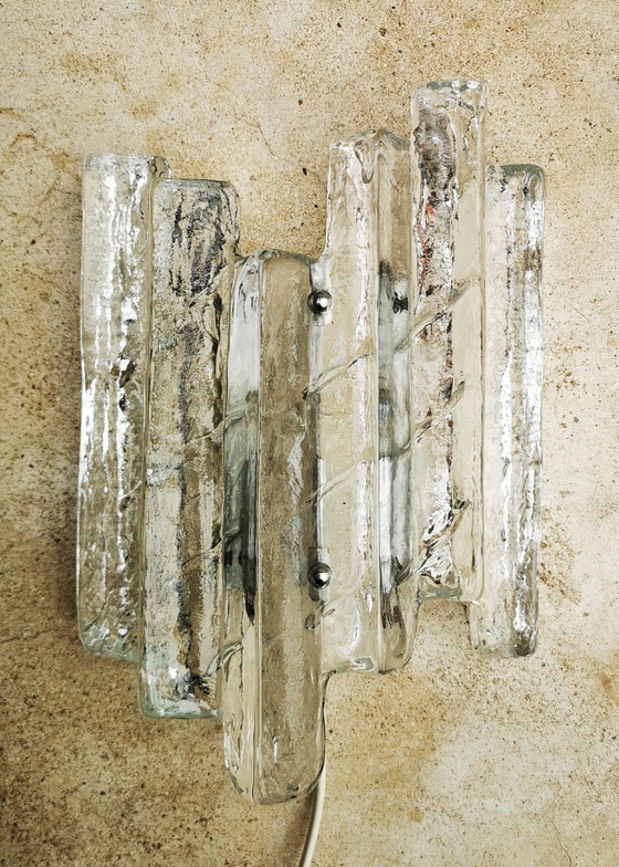 Image 1 of Sconce Fischer Leuchten Ice Glass