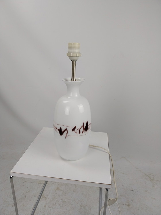 Image 1 of 1 X Holmegaard Melody Table Lamp By Michael Bang 1970'S