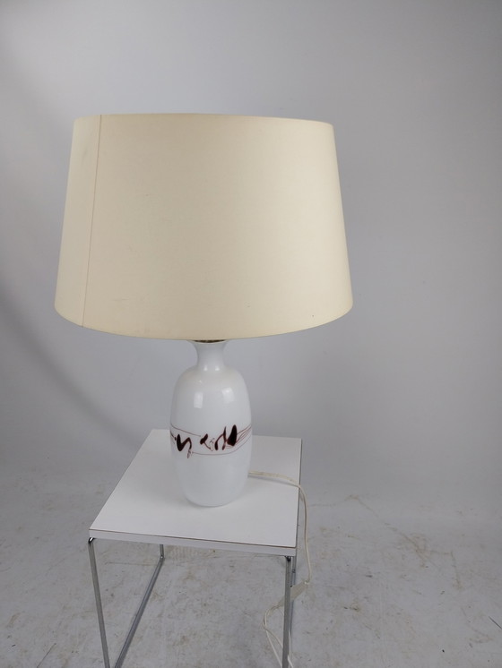 Image 1 of 1 X Holmegaard Melody Table Lamp By Michael Bang 1970'S