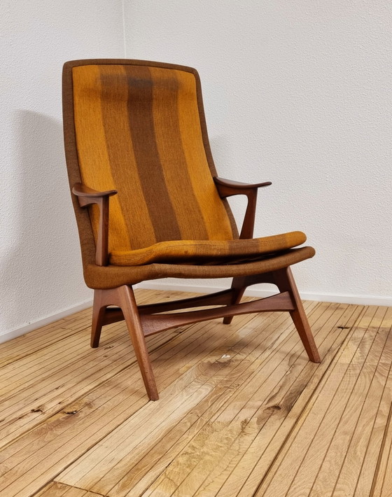 Image 1 of Highback Satelitte Chair by Karl Edvard Korseth, Norway, 1950s