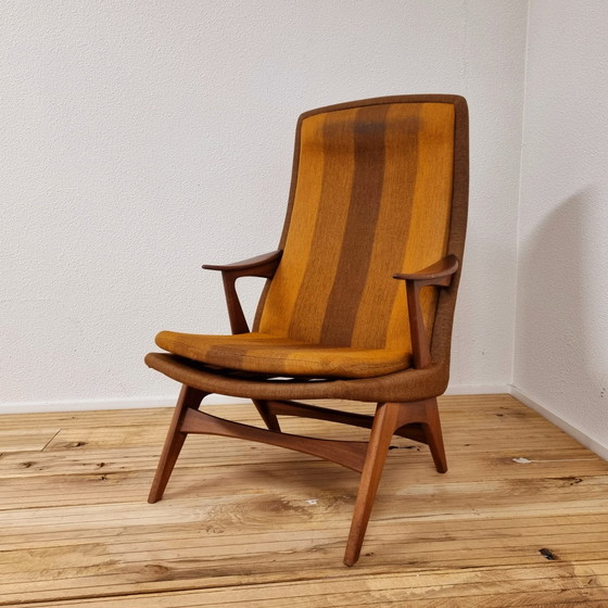 Image 1 of Highback Satelitte Chair by Karl Edvard Korseth, Norway, 1950s