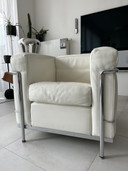 Cassina Corbusier LC2 white