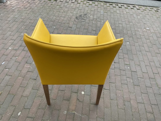 Image 1 of Leolux Pyrite chair Yellow leather