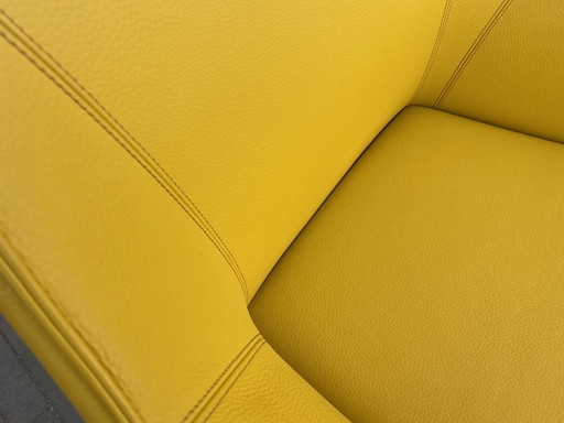 Leolux Pyrite chair Yellow leather