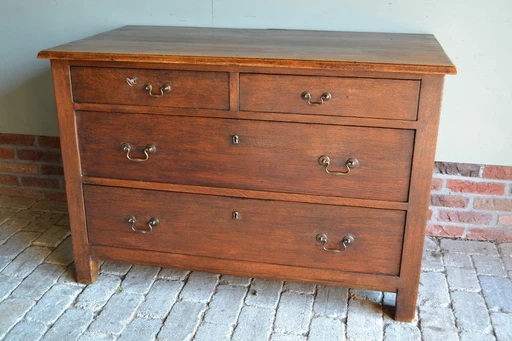 Antique Oak Chest of Drawers, Dresser, Dresser, TV Cabinet