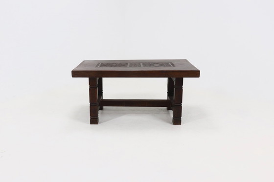 Image 1 of Antique Solid Tropical Wooden Dining Table 