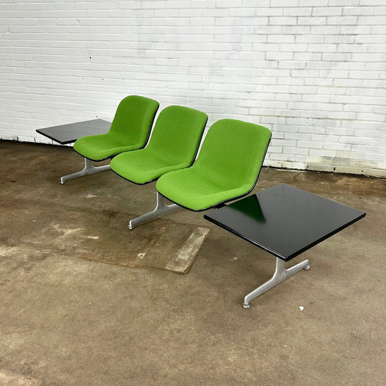 Image 1 of Artifort Houtoku waiting room bench 3-seat