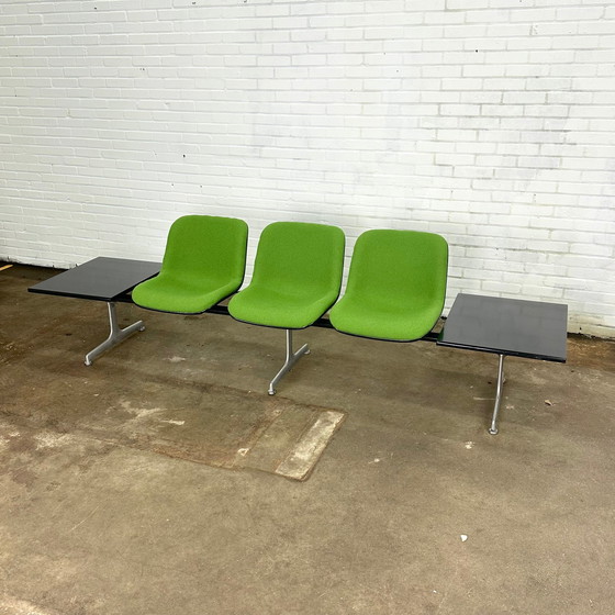 Image 1 of Artifort Houtoku waiting room bench 3-seat