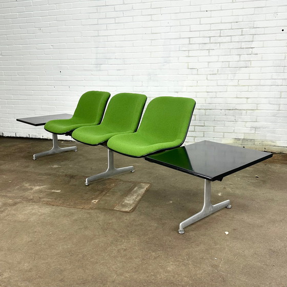 Image 1 of Artifort Houtoku waiting room bench 3-seat