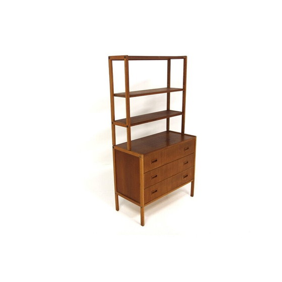 Image 1 of Vintage teak bookcase by Bertil Fridhagen for Bodafors, Sweden 1960