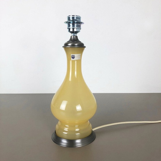 Image 1 of Vintage Murano glass and metal table lamp by Cenedese Vetri, Italy 1960