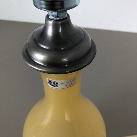 Image 1 of Vintage Murano glass and metal table lamp by Cenedese Vetri, Italy 1960