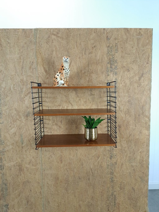 Tomado Modular Wall System With 3 Wide Shelves, Wall Rack No. 3