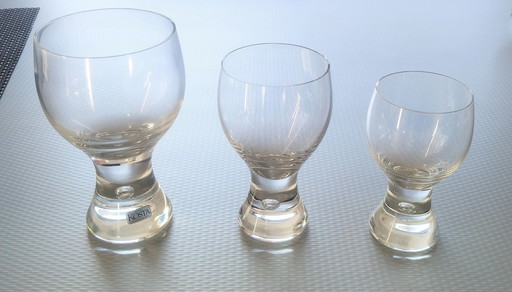 Kosta Boda Rondo Aperitif Glasses