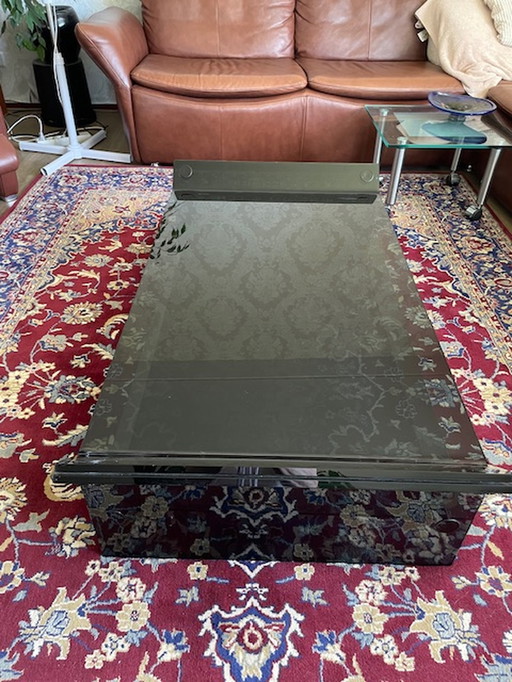 Modern glass table