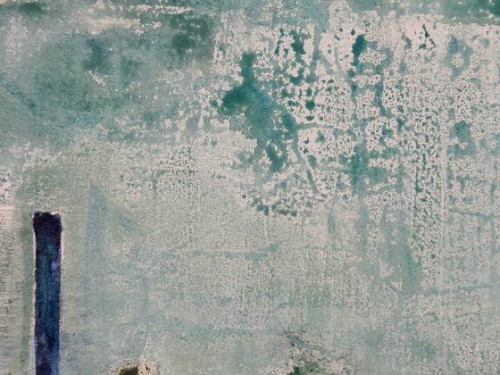 Image 1 of Watercolor Landscape. - Eugene Eechaut (1928-2019)