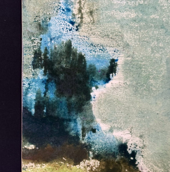 Image 1 of Watercolor Landscape. - Eugene Eechaut (1928-2019)