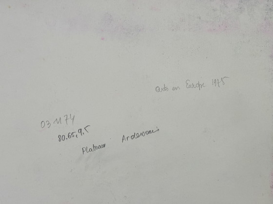 Image 1 of Watercolor Landscape. - Eugene Eechaut (1928-2019)