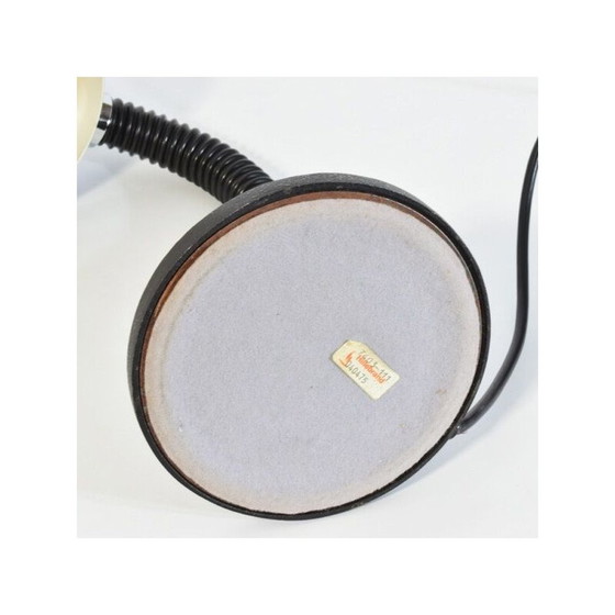 Image 1 of Vintage black lamp by Hillebrand, 1970