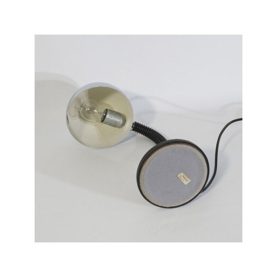 Image 1 of Vintage black lamp by Hillebrand, 1970