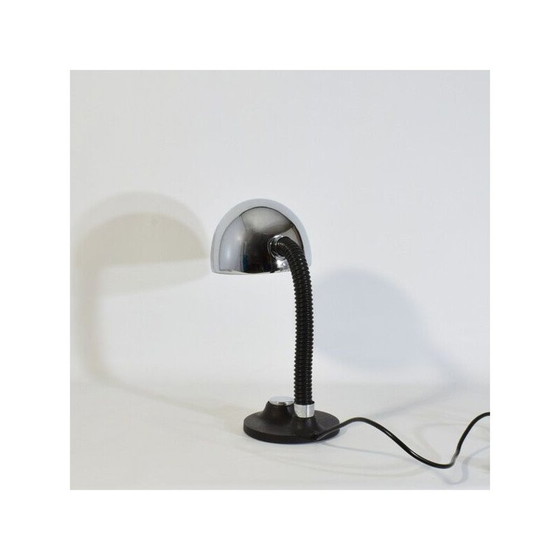 Image 1 of Vintage black lamp by Hillebrand, 1970