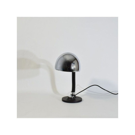 Image 1 of Vintage black lamp by Hillebrand, 1970