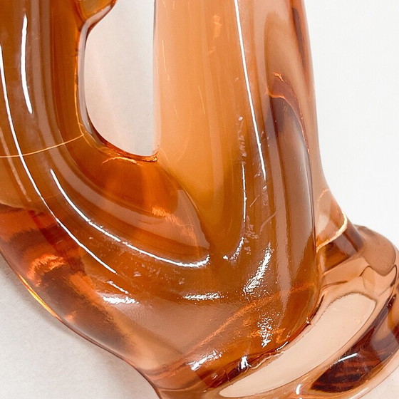 Image 1 of Vintage glass sculpture by Jitka Forejtova for Rudolfova Hut, 1950