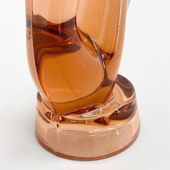 Image 1 of Vintage glass sculpture by Jitka Forejtova for Rudolfova Hut, 1950