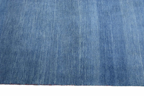Image 1 of Gabbeh Loribaft annodato a mano – 200 x 147 cm - Blu