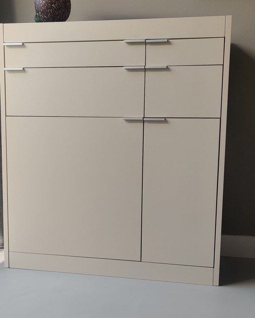 Pastoe L-Series L106, Four Drawers, Sand Color 389