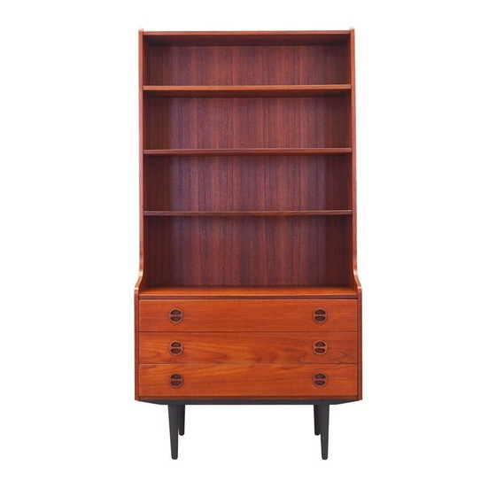 Image 1 of Teak bookcase, Danish design, 1970s, production: Denmark