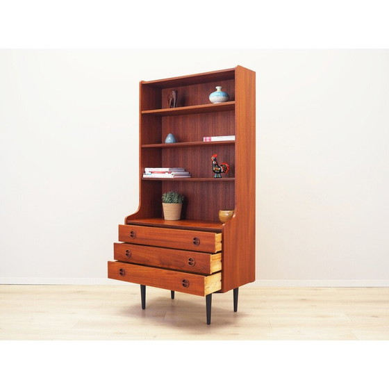 Image 1 of Teak bookcase, Danish design, 1970s, production: Denmark