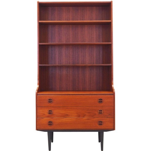 Teak bookcase, Danish design, 1970s, production: Denmark