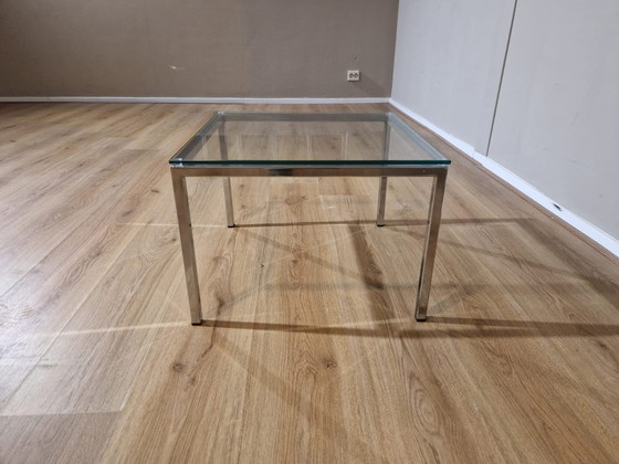 Image 1 of Design Side Table Glass Square