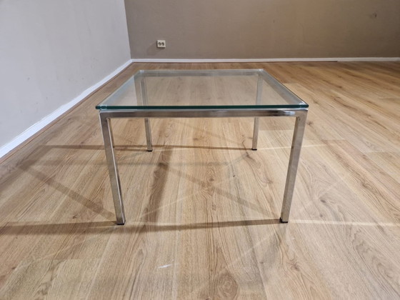 Image 1 of Design Side Table Glass Square