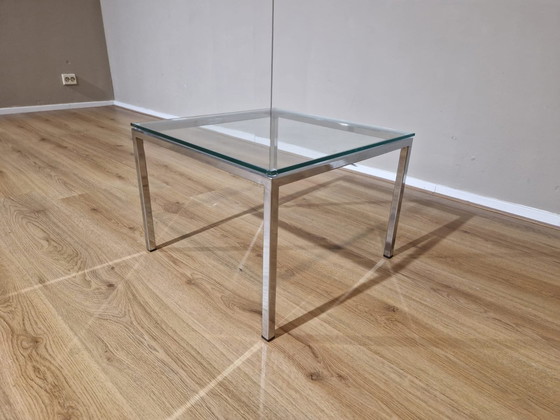 Image 1 of Design Side Table Glass Square